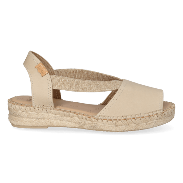 Tala Dames Espadrilles Leer Gel Tala Dames Espadrilles Leer Gel