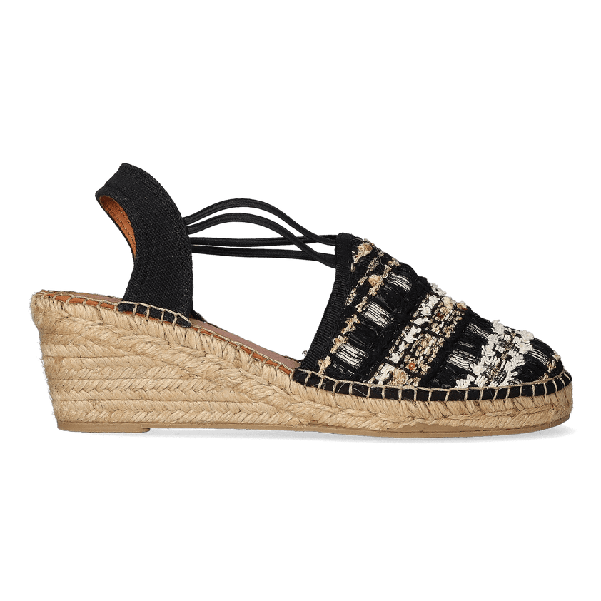 Tania-CC Textiel Dames Espadrilles Negre