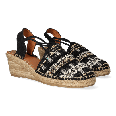 Tania-CC Textiel Dames Espadrilles Negre