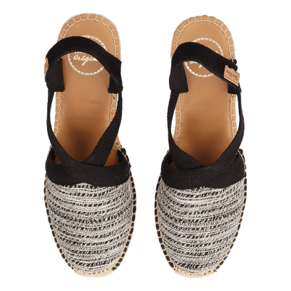 Terra-CL Dames Espadrilles Negre