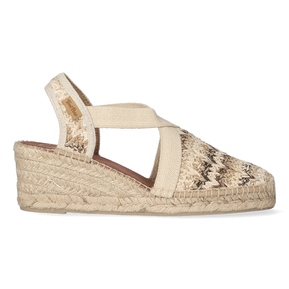 Terra-HK Raffia Dames Espadrilles Marro Terra-HK Raffia Dames Espadrilles Marro
