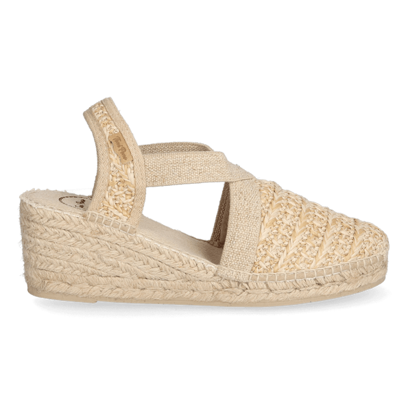 Terra-NZ Raffia Dames Espadrilles Natural Terra-NZ Raffia Dames Espadrilles Natural