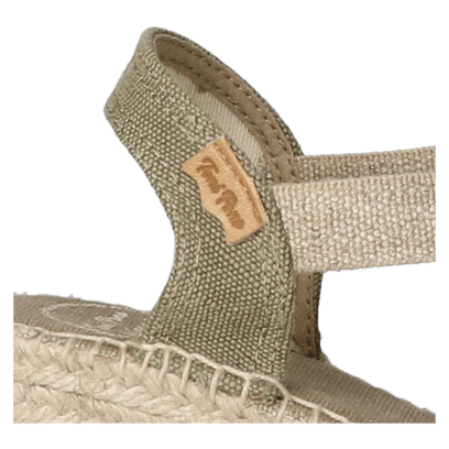 Terra-V Dames Espadrilles Caqui Vintage