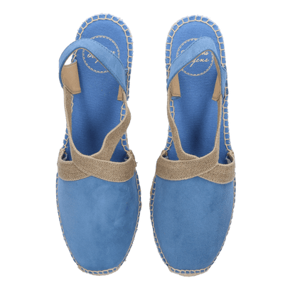 Tona Suede Dames Espadrilles Texa