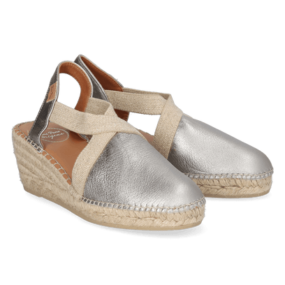 Tossa Leren Dames Espadrilles Acer