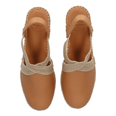 Tossa Leren Dames Espadrilles Cuiro
