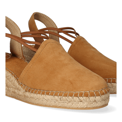 Tremp Suede Dames Espadrilles Cuiro