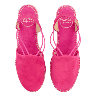 Tremp Dames Espadrilles Fucsia
