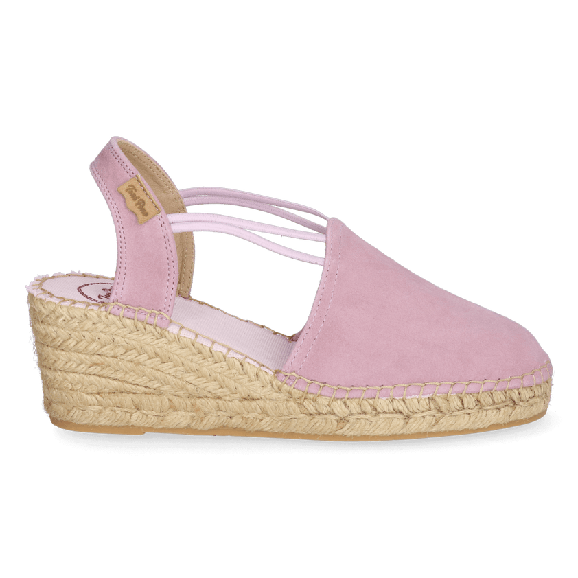 Tremp Dames Espadrilles Suede Lavanda
