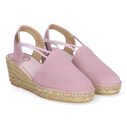 Tremp Dames Espadrilles Suede Lavanda