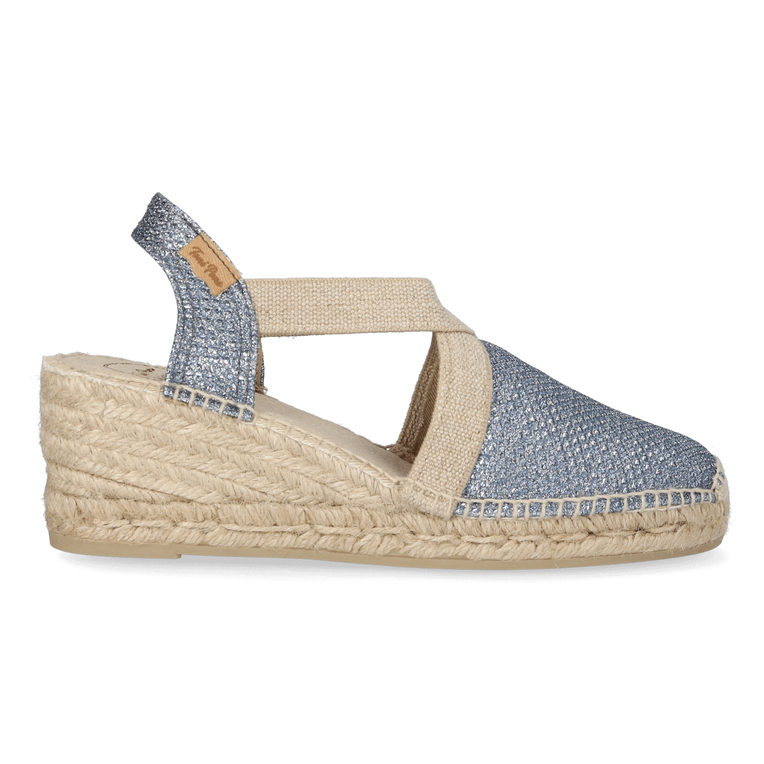 Triton Dames Sleehak Espadrilles Denim | Toni Pons | Toni Pons Schoenen