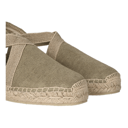 Verdi-V Dames Espadrilles Caqui
