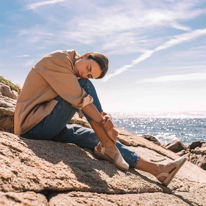 Verdi-V Canvas Dames Espadrilles Cru