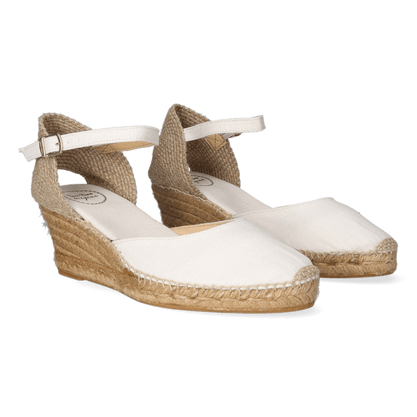 Caldes Dames Espadrilles Blanc Caldes Dames Espadrilles Blanc