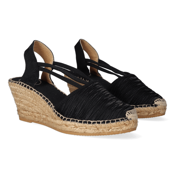 Candy-RP Dames Espadrilles Negre Candy-RP Dames Espadrilles Negre
