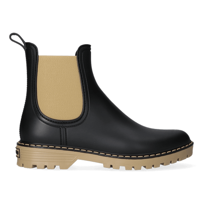 Cavour Dames Regenboots Beige