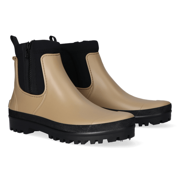 Colton Dames Regenboots Beige Colton Dames Regenboots Beige