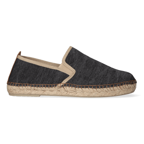 Dallas Heren Espadrilles Negre Dallas Heren Espadrilles Negre