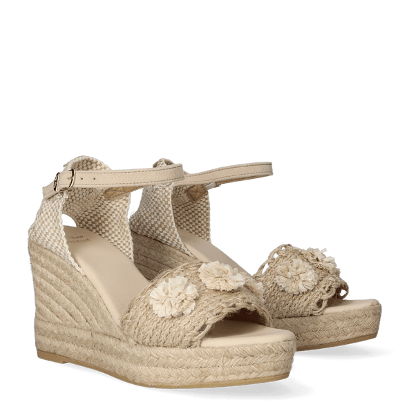 Danita Dames Espadrilles Taupe Danita Dames Espadrilles Taupe