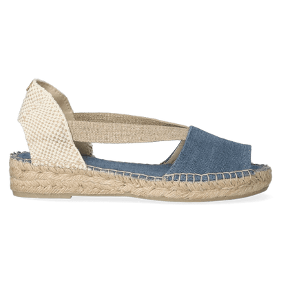 Elora-V Dames Espadrilles Blau