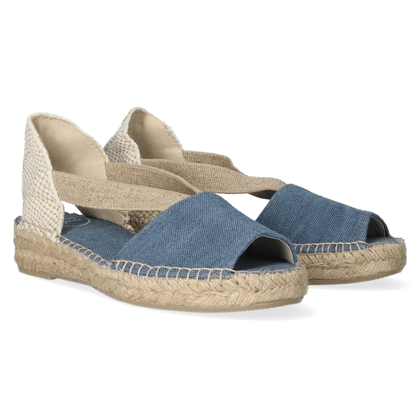 Elora-V Dames Espadrilles Blau
