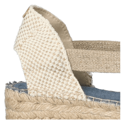 Elora-V Dames Espadrilles Blau