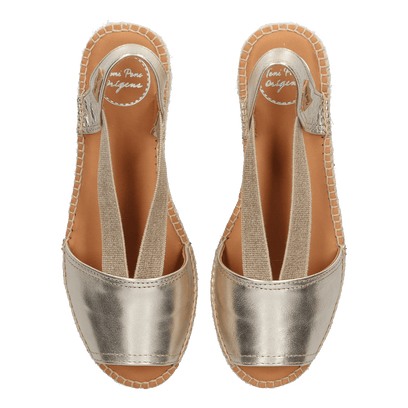 Etna Dames Espadrilles Plati