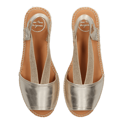 Etna Dames Espadrilles Plati