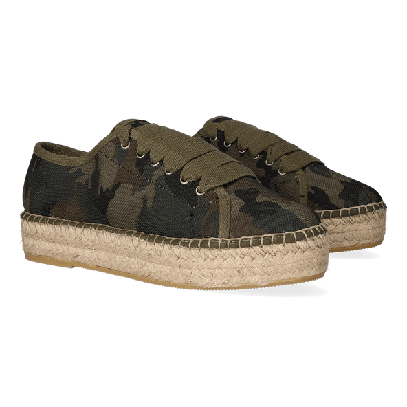 Fedra-CM Dames Espadrilles Caqui Fedra-CM Dames Espadrilles Caqui