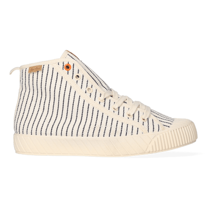 Gena-BL Dames Hoge Sneakers Cru/Mari