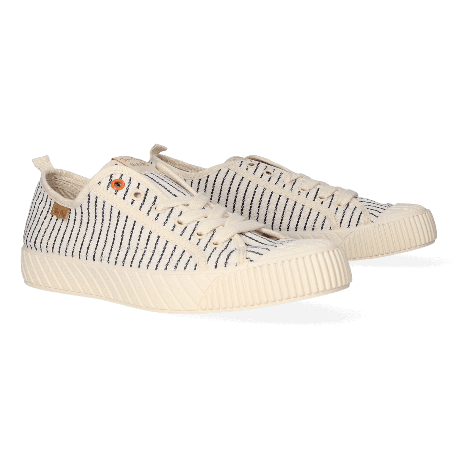 Gilda BL Dames Low Top Sneakers Beige Blauw Toni Pons Toni