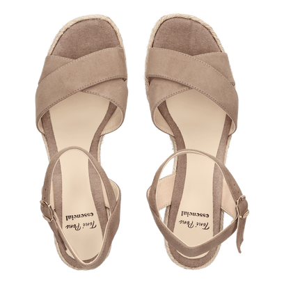 Kota-A Dames Espadrilles Taupe