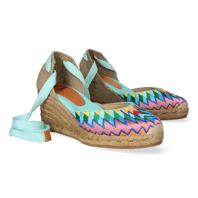 Lolita Dames Espadrilles Rainbow