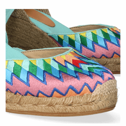 Lolita Dames Espadrilles Rainbow