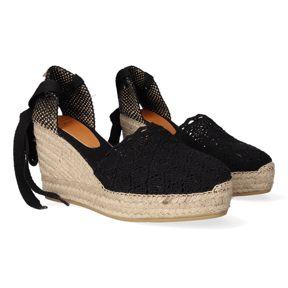 Martina Dames Espadrilles Negre Martina Dames Espadrilles Negre