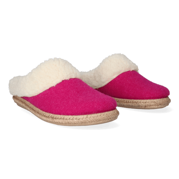 Miri-BF Dames Pantoffels Fucsia Miri-BF Dames Pantoffels Fucsia