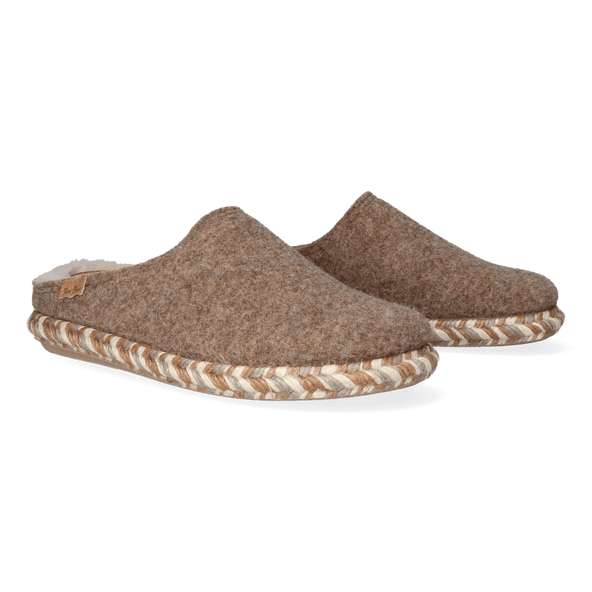 Miri-FP Dames Sloffen Taupe Miri-FP Dames Sloffen Taupe