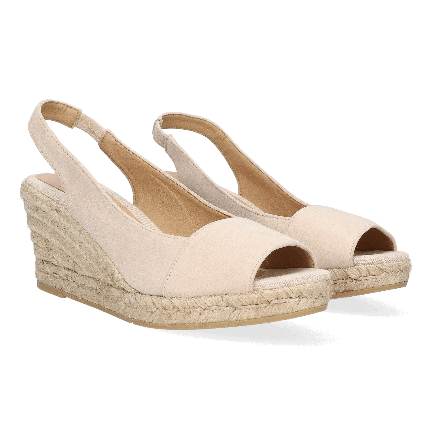 Monza-A Dames Espadrilles Sleehak Beige | Toni Pons