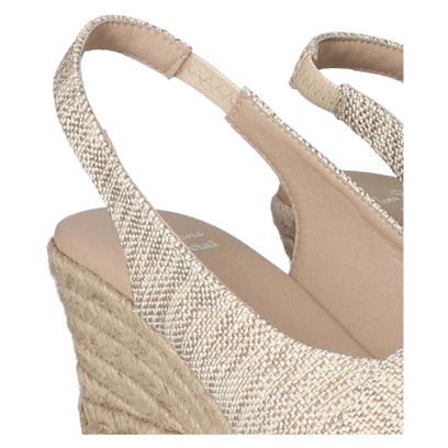 Monza-FY Dames Espadrilles Beige