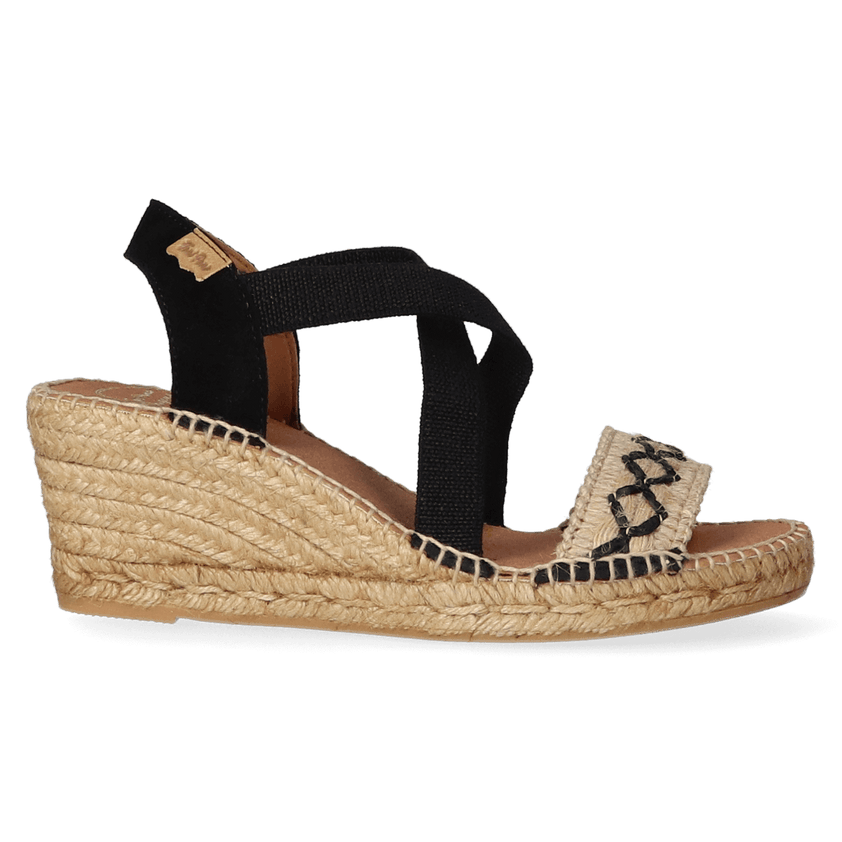 Susa-BN Dames Espadrilles Natural