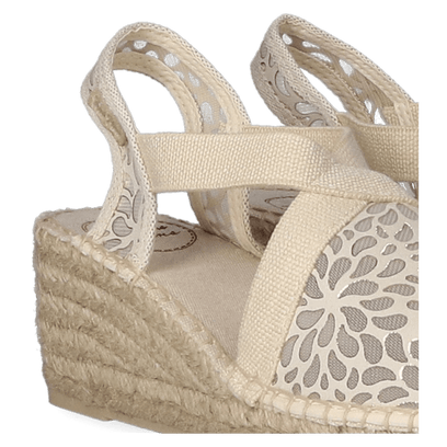 Terra-IK Dames Espadrilles Cru