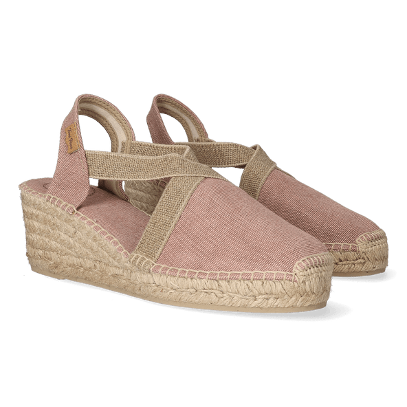 Terra-V Dames Espadrilles Malva Vintage Terra-V Dames Espadrilles Malva Vintage