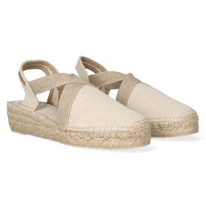 Terra-V Dames Espadrilles Cru Vintage