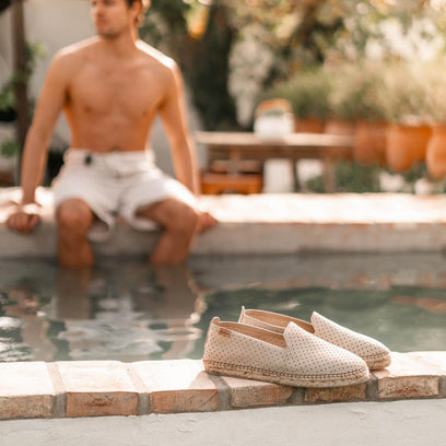 Dan-AY Heren Espadrilles Pedra