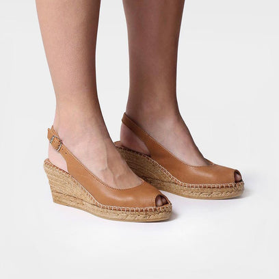 Croacia Dames Espadrilles Cuiro