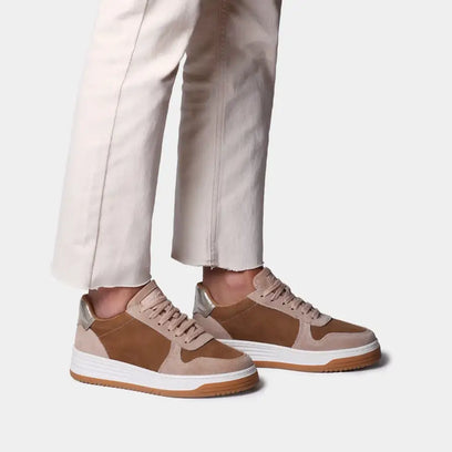 Aina Dames Sneakers Leer Cuiro