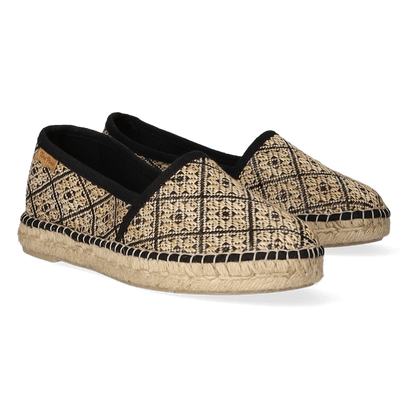 Alma-GE Dames Espadrilles Negre