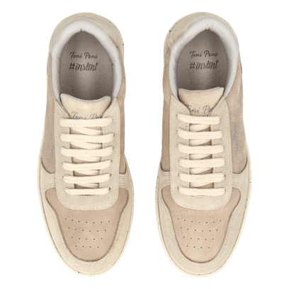 Atenea Dames Sneakers Nubuck Pedra