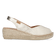 Bernia-P Dames Espadrilles Leer Plati