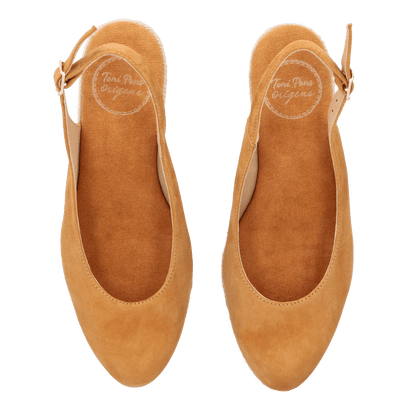 Bremen-5A Dames Espadrilles Cuiro